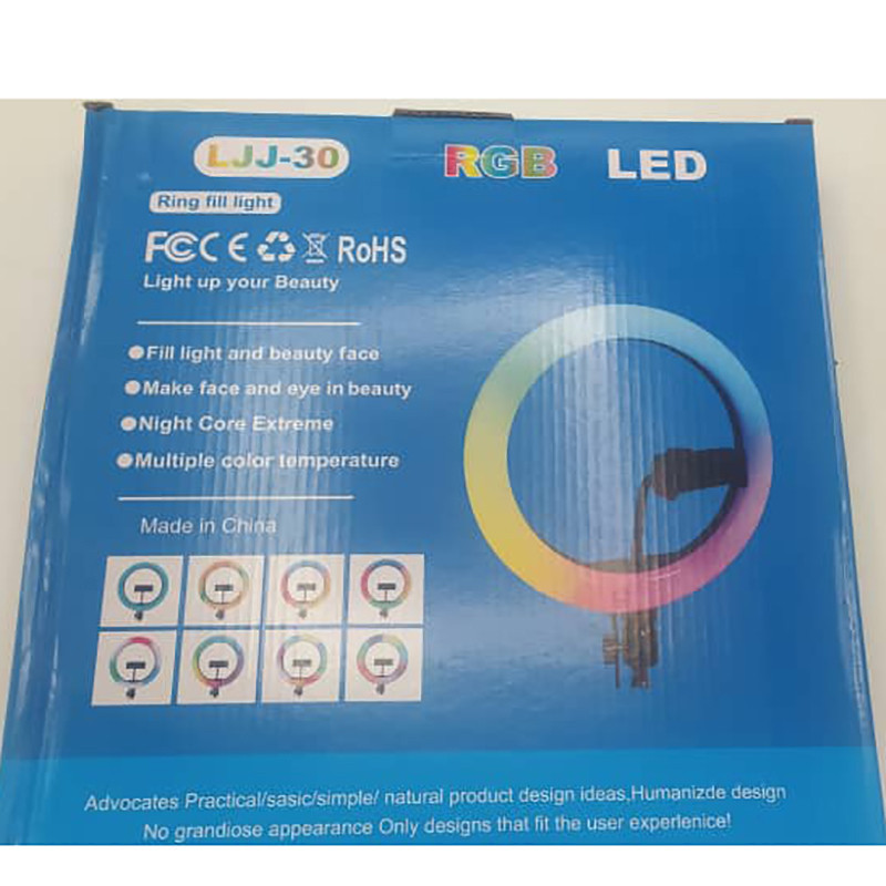 رینگ لایت مدل LJJ-30RGB