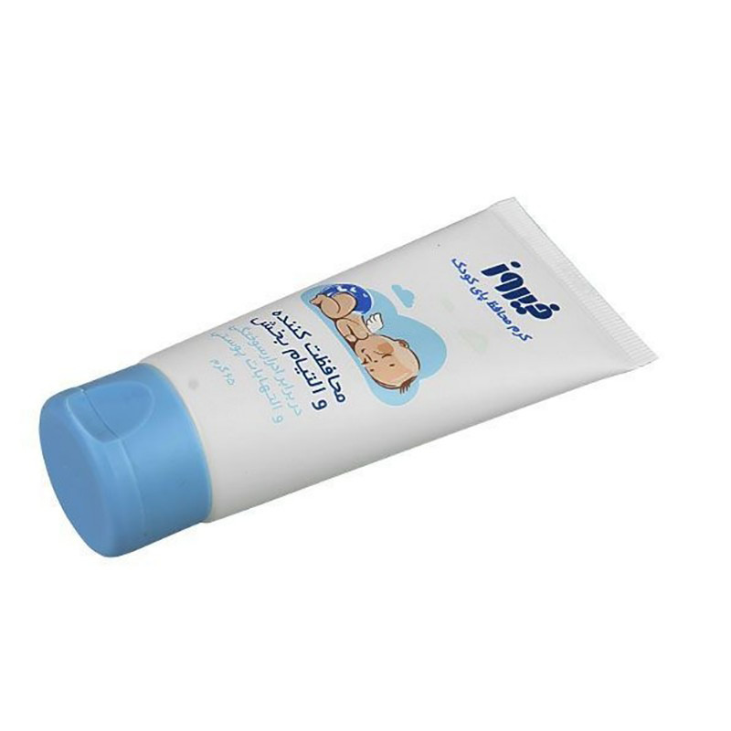 کرم محافظ پای کودک فیروز مدل A12 حجم 65 میلی لیتر بسته 2 عددی