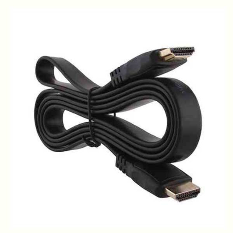 کابل HDMI مدل فلت طول 1.5 متر بسته 2 عددی