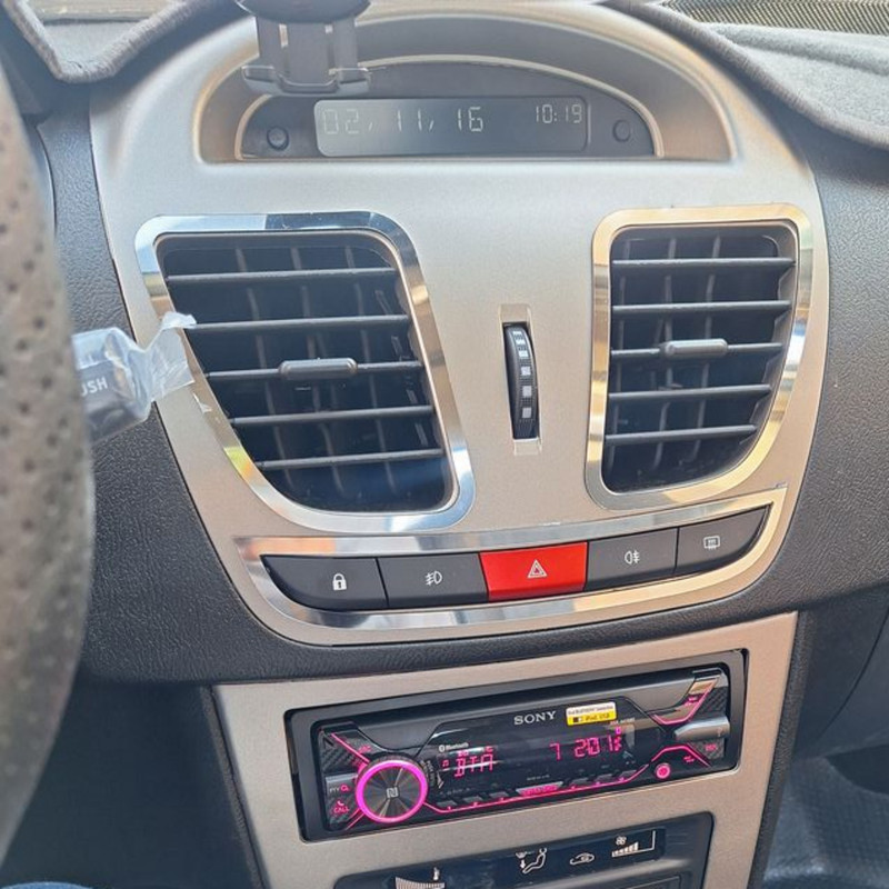 قاب پنل وسط داشبورد خودرو مدل s129.k مناسب برای کوئیک  بسته 3 عددی