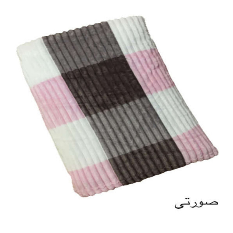 پتو مسافرتی یک مدل پلیسه 00k تک نفره سایز 150×200 سانتی متر