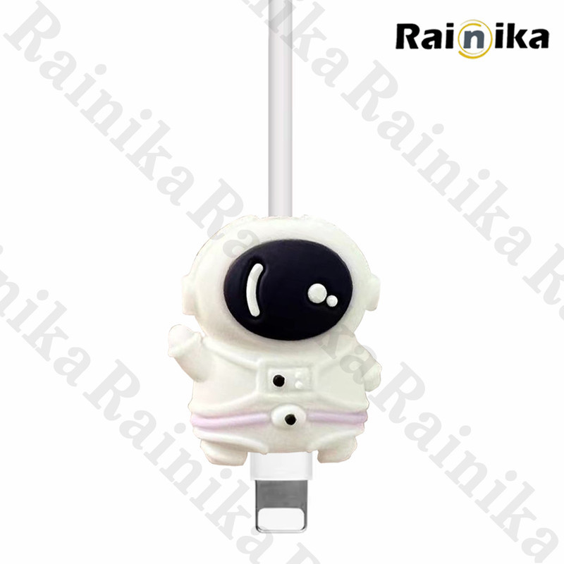 محافظ کابل شارژ و هندزفری رینیکا مدل Astronaut KK 03 مجموعه 3 عددی