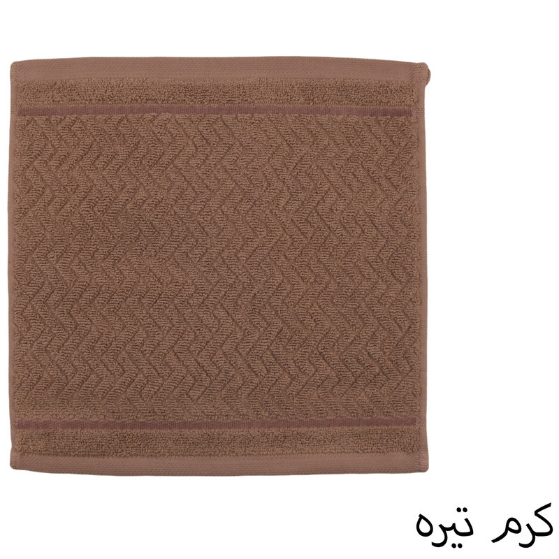 حوله دستی بهباف آذر کد 110734 سایز 30x30 سانتی ‌متر