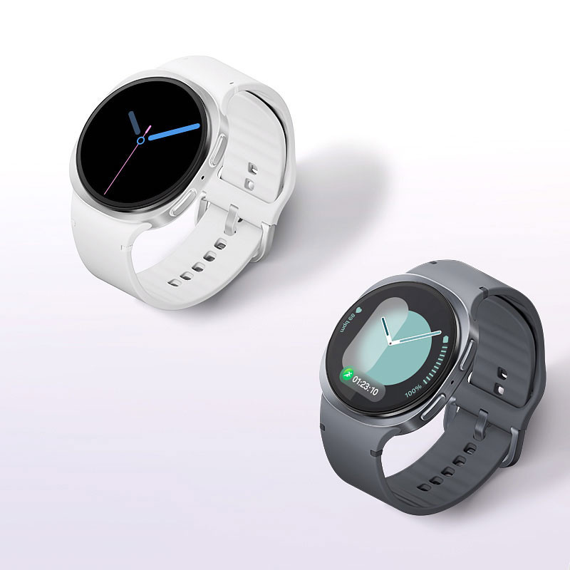 ساعت هوشمند 44 میلی‌متری سامسونگ مدل Galaxy Watch 8 با بند پلاستیکی