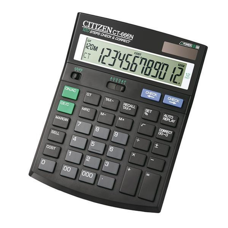 ماشین حساب سیتیزن مدل CT-666N