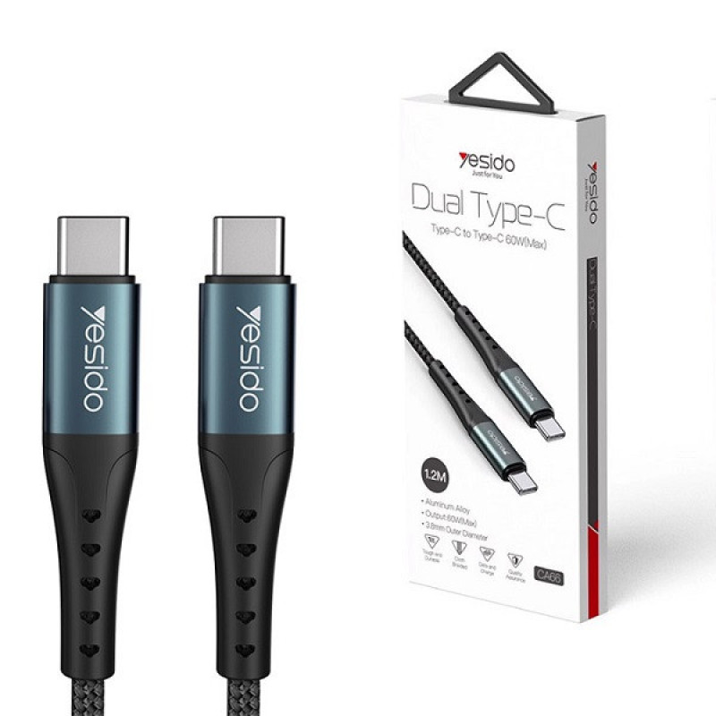 کابل USB-C یسیدو مدل CA66 طول 1.2 متر