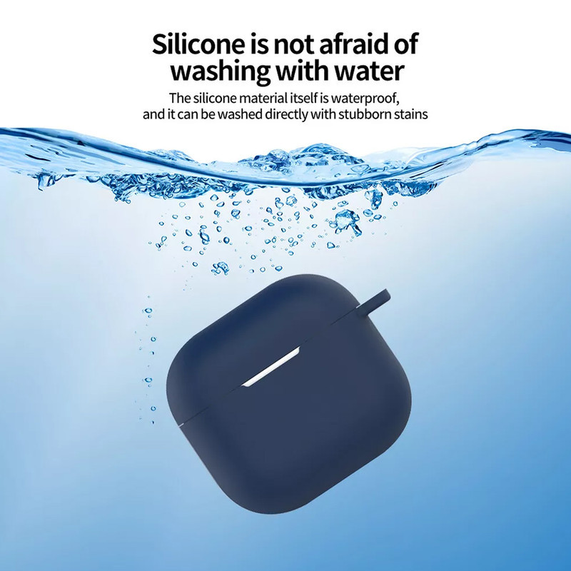 کاور زیرو مدل Silicon ZR مناسب برای کیس اپل AirPods 4