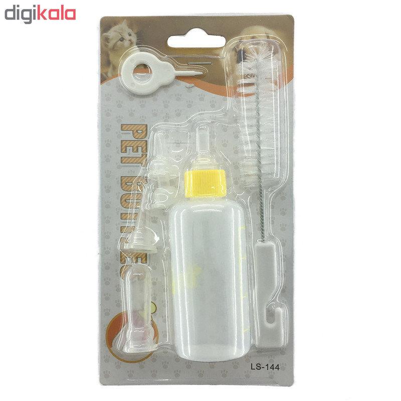 شیشه شیر گربه و سگ مدل LS-144وزن ۵۰ گرم