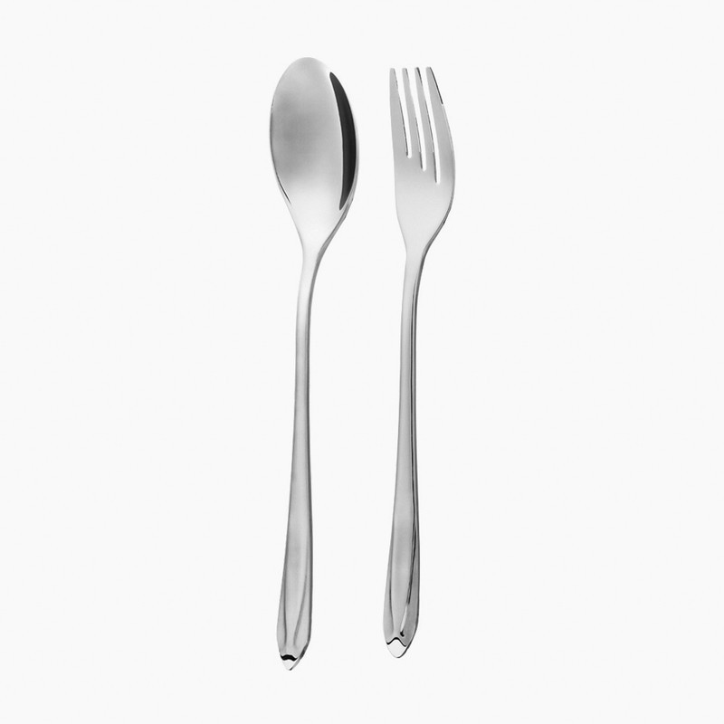 سرویس قاشق، چنگال و کارد استیل 146 پارچه 30 نفره کابان مدل 163