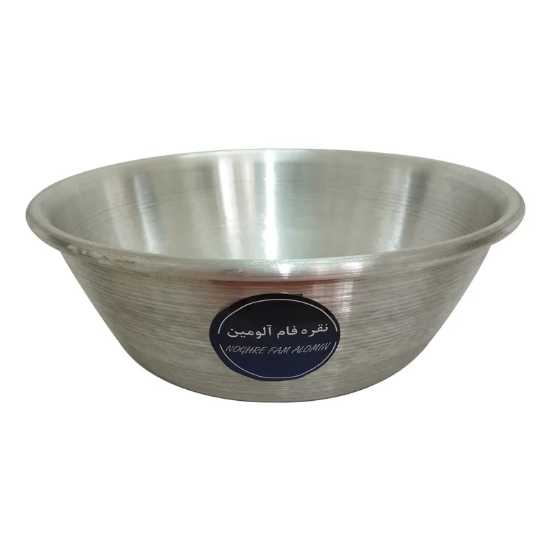 کاسه نقره فام آلومین مدل روحی کد 19