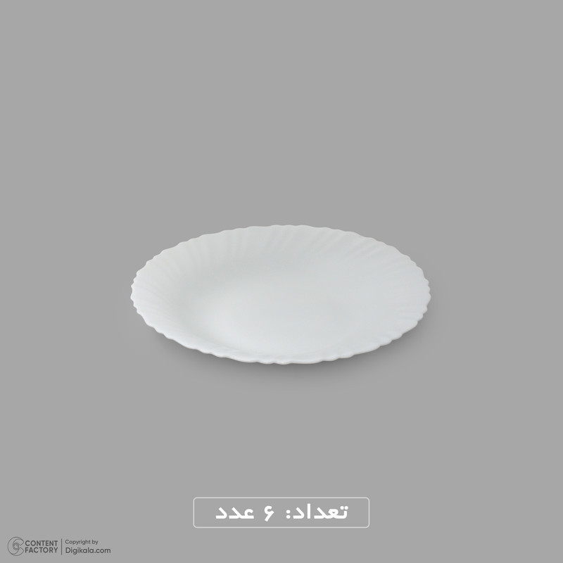 سرویس غذاخوری اوپال 25 پارچه 6 نفره آیروپال مدل پیچ ورژن 4