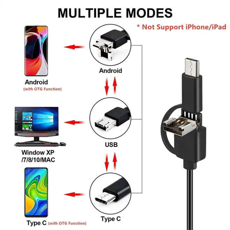 دوربین اندوسکوپی مدل Y102 کد 10M-5.5mm