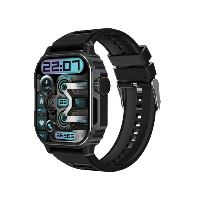 ساعت مچی هوشمند 1.75 اینچ لومینکس مدل TW11 mini با بند سیلیکونی