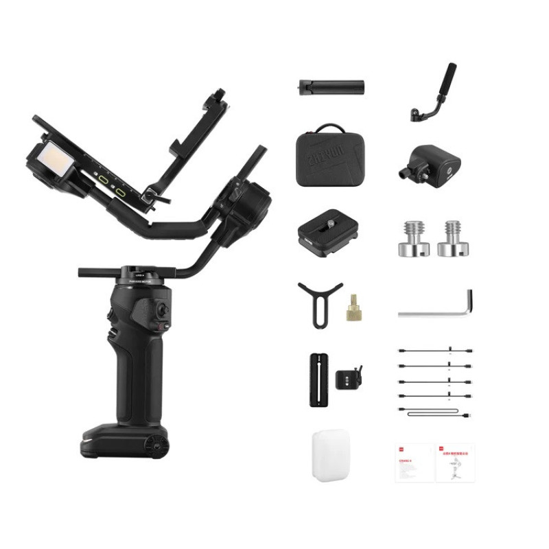 گیمبال دوربین ژیون مدل CRANE 4 Combo