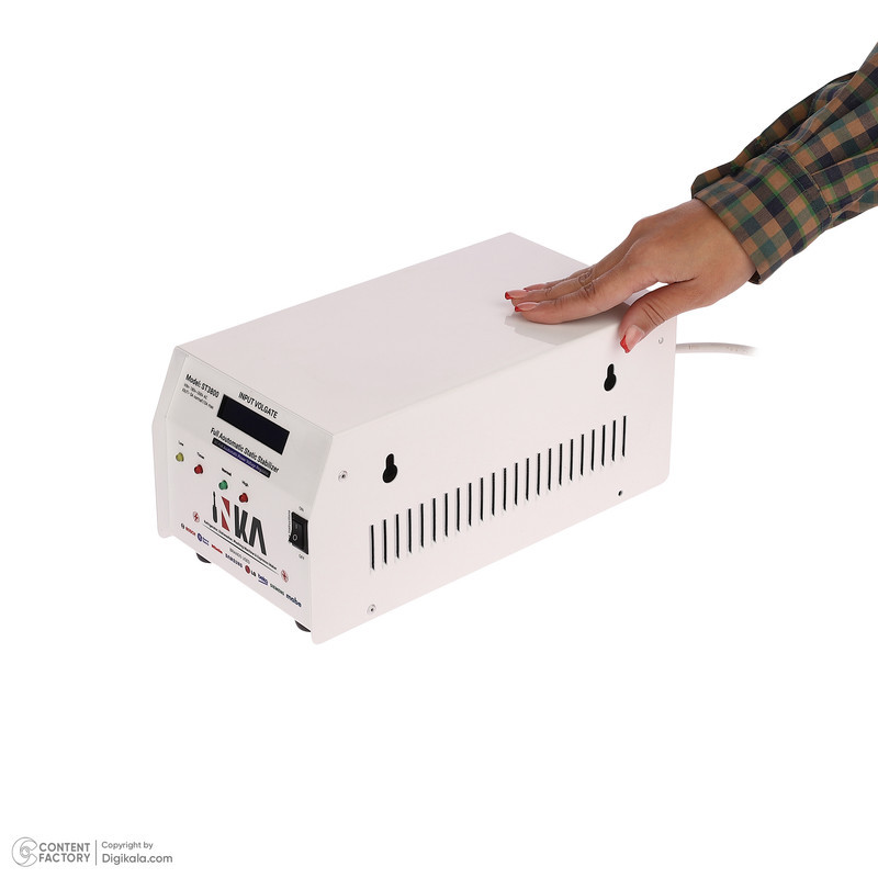 استابلایزر اینکا مدل ST3800 ظرفیت 260 ولت آمپر
