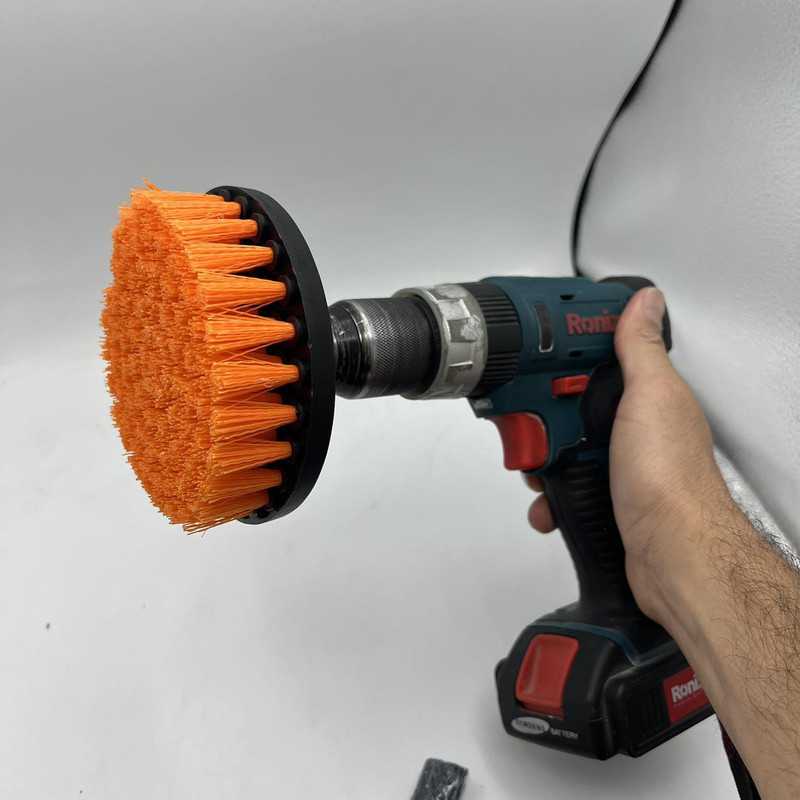 ست فرچه و برس شست و شو و دیتیلینگ خودرو مدل Detailing مجموعه 17 عددی
