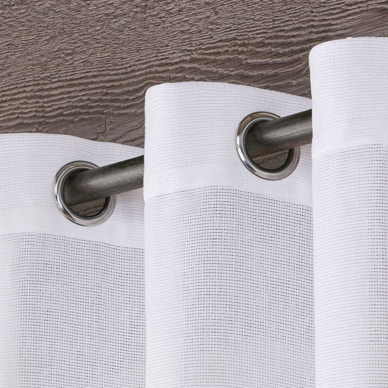 پرده مدل تور کتان سایز 140×180 سانتی متر
