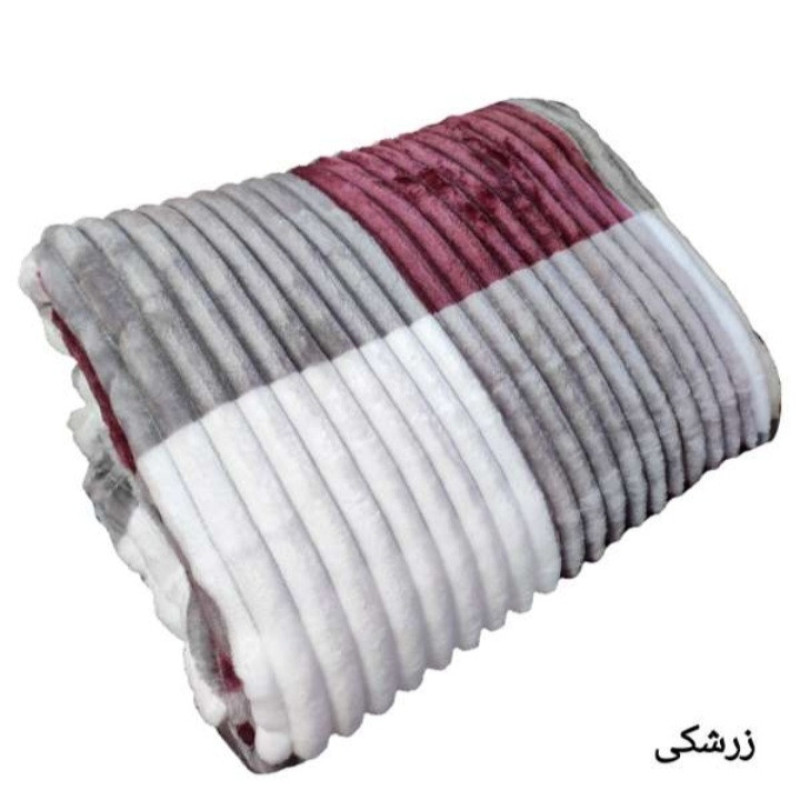 پتو مسافرتی طرح پلیسه کد W200  سایز 150×200 سانتی متر