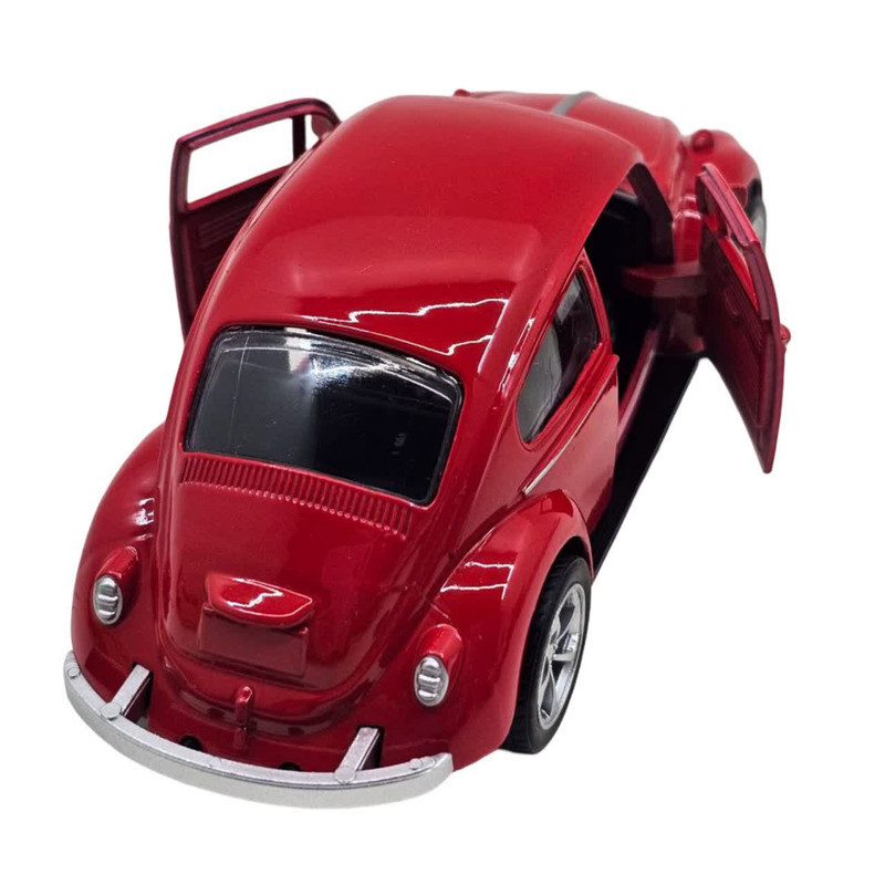 ماشین بازی ناب سل مدل فولکس بیتل کلاسیک کلکسیونی فلزی عقب کش کد Volkswagen Classical Beetle