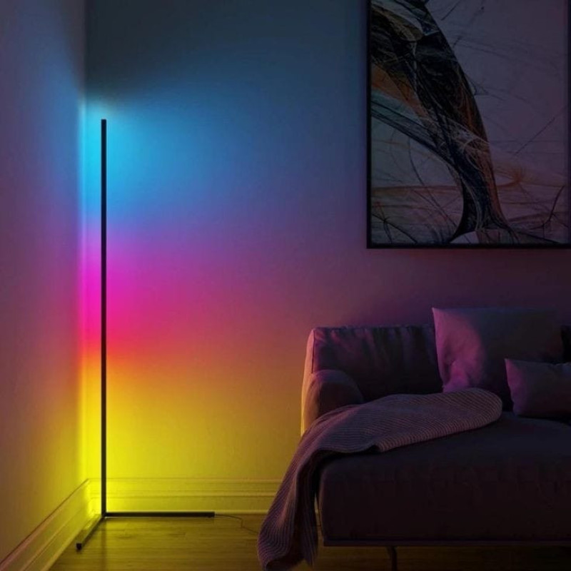 آباژور ایستاده مدل کرنر لایت RGB