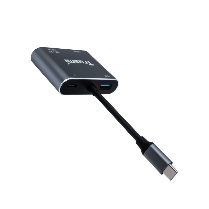 مبدل USB-C به HDMIUSB3.0VGA تراسمی مدل DS01-03