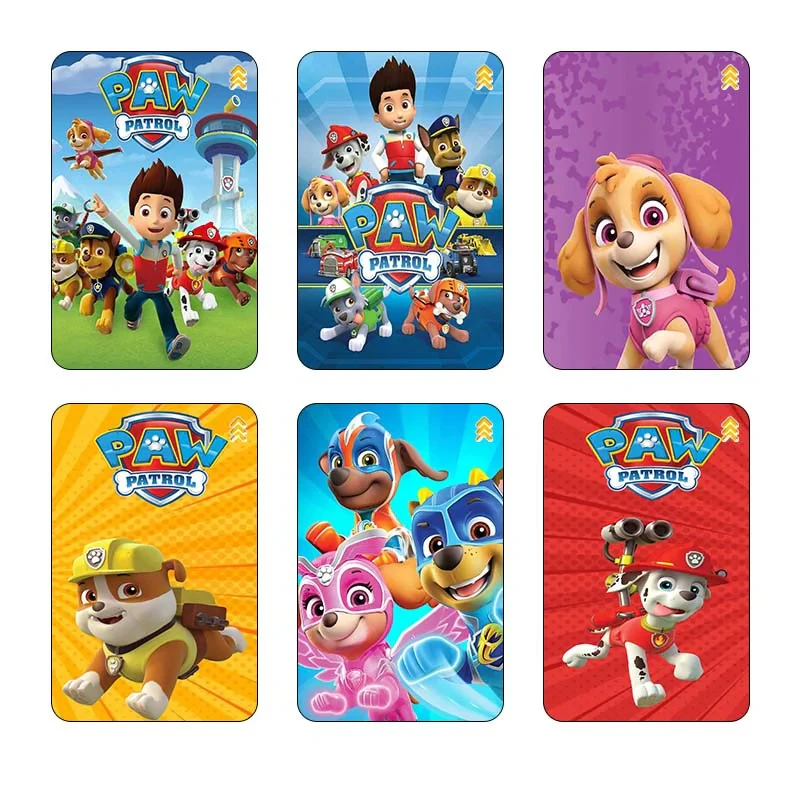 استيکر کارت کارنيکا طرح سگ های نگهبان paw patrol کد 63344 مجموعه 6 عددی