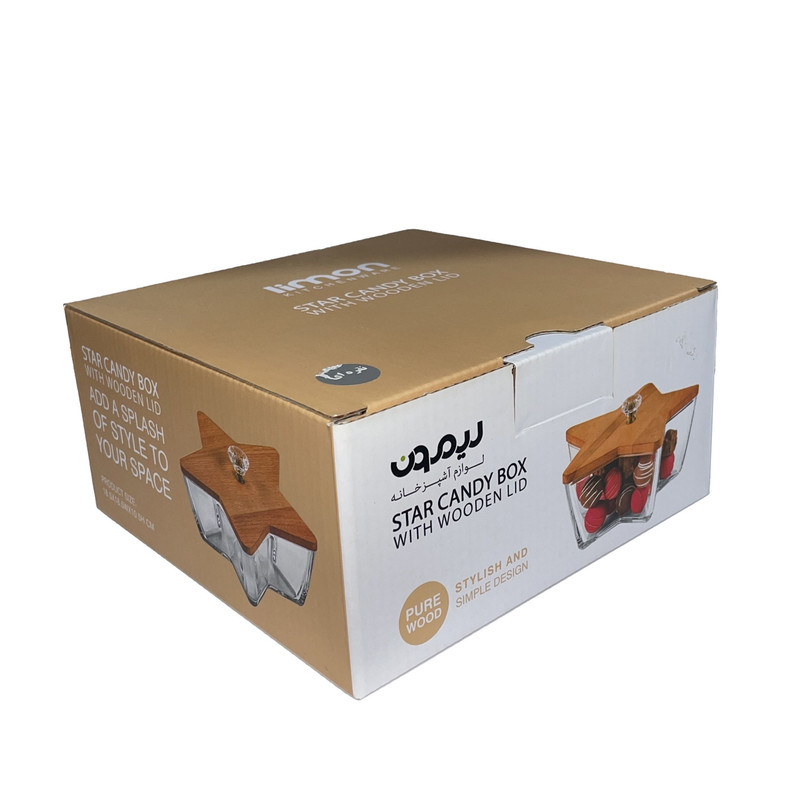 شکلات خوری لیمون مدل درب چوبی کد 2285