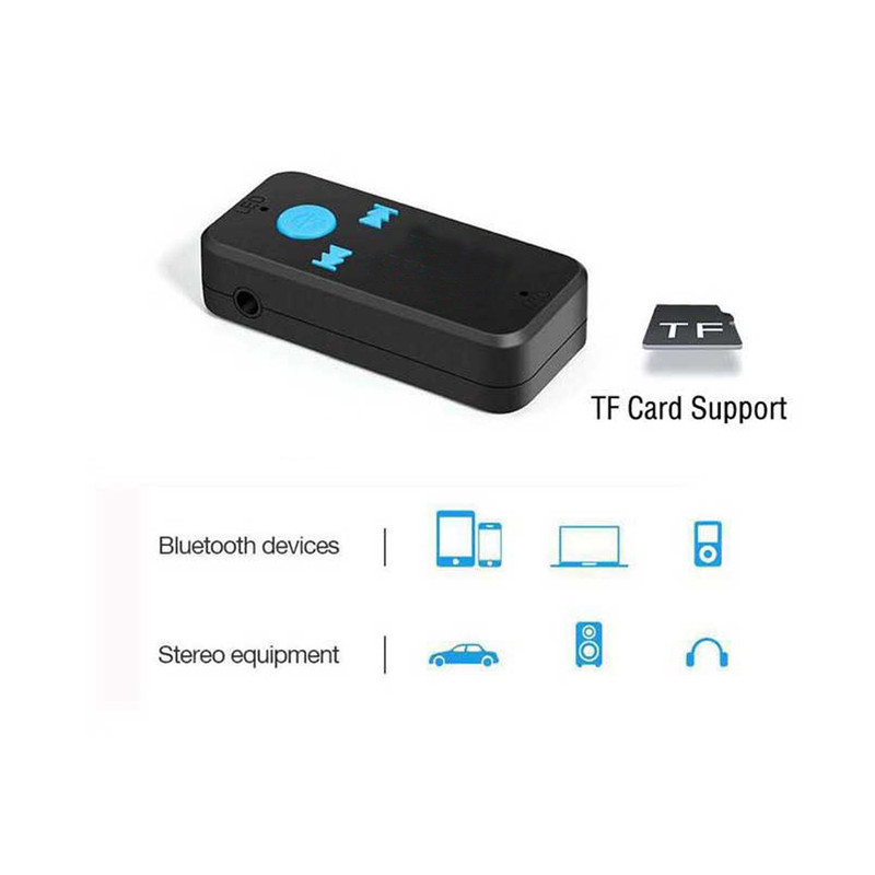 تبدیل AUX به گیرنده بلوتوث خودرو مدل BT_X6