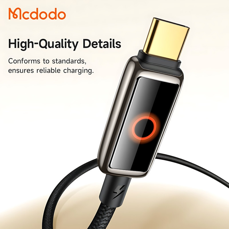 کابل تبدیل USB به USB-C مک دودو مدل CA-665 100W طول 1.2 متر