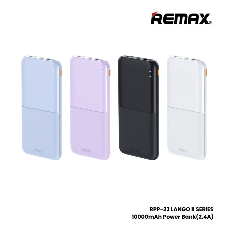 پاوربانک ریمکس مدل RPP-23 ظرفیت 10000 میلی آمپر ساعت