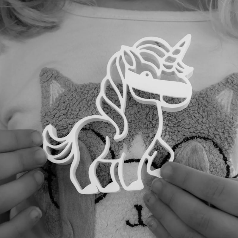 کاتر شیرینی پزی مدل unicorn