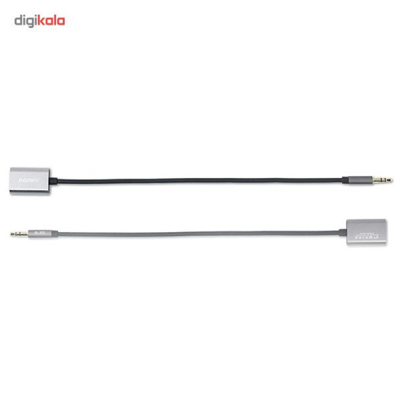 کابل AUX ریمکس مدل RL-S20 3.5 Audio Sharing طول 0.25 متر
