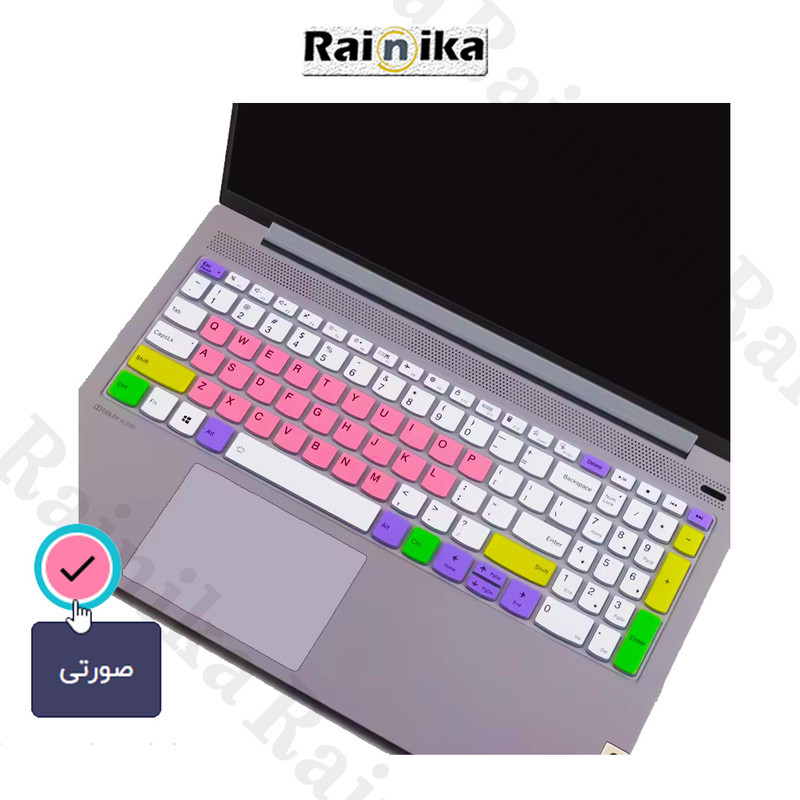 کاور کیبورد لپ تاپ رینیکا مدل 15.6 Slim3 مناسب برای لپ تاپ Lenovo Ideapad slim 3 15.6 inch