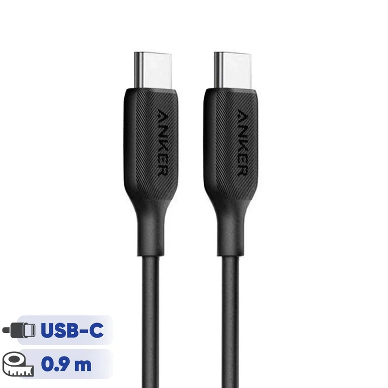 کابل USB-C انکر مدل A8852H11 طول 0.9 متر