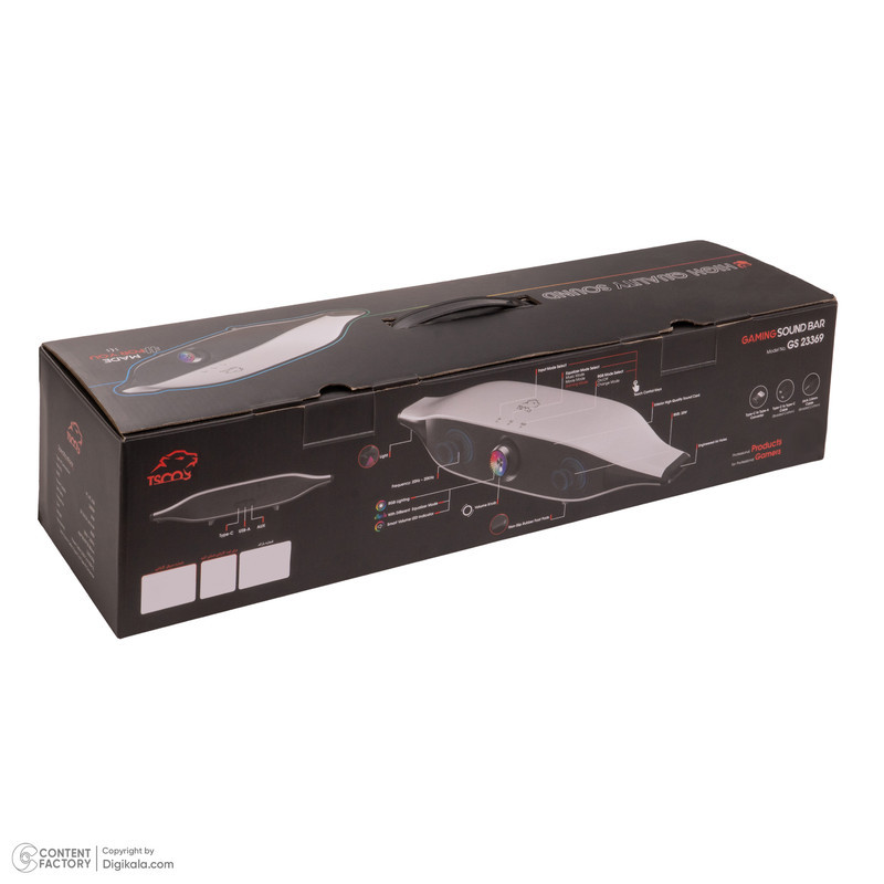 اسپیکر بلوتوثی تسکو مدل GS 23369