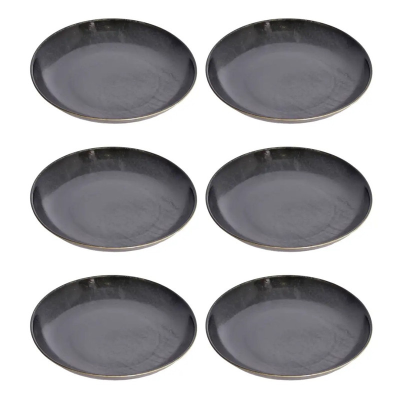 بشقاب خورش خوری بی.وی.کی مدل مجستیک کد HS4507 مجموعه 6 عددی