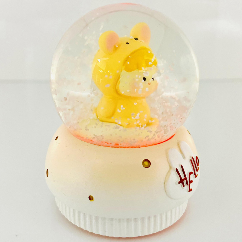 گوی مدل چراغدار HELLO طرح baby موش کد D1623.11.S300