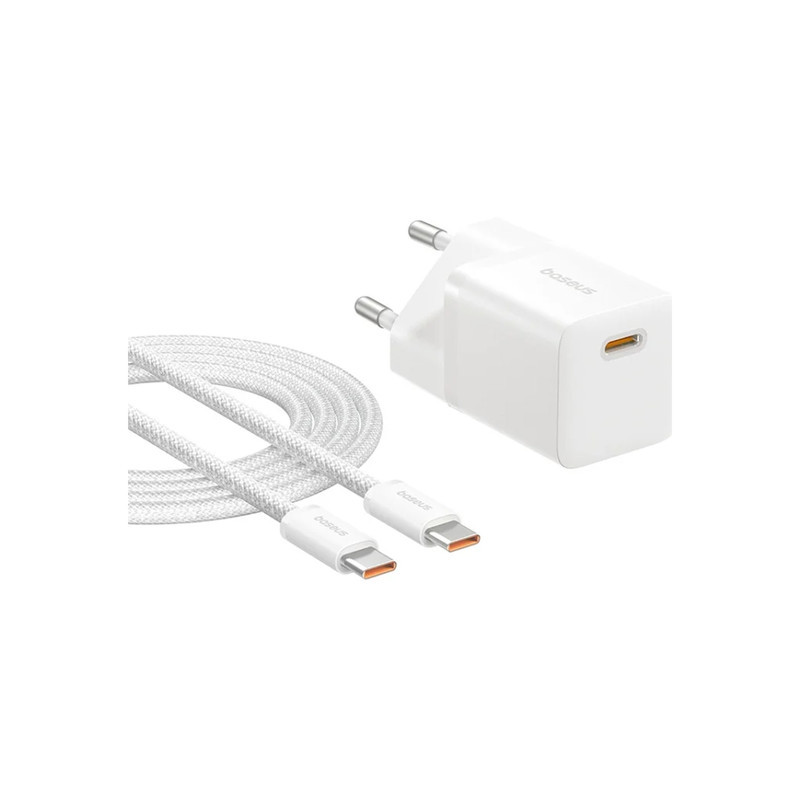 شارژر دیواری 25 وات بیسوس مدل GaN5 Mini