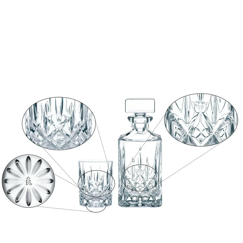 سرویس پارچ و لیوان ناخمن مدل Noblesse کد 4887 بسته 3 عددی