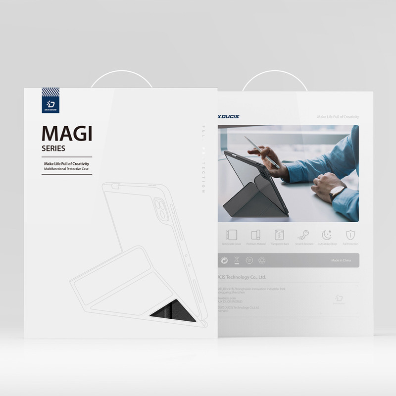کیف کلاسوری دوکس دوکیس مدل MAGI مناسب برای تبلت اپل iPad Pro 13 (2024)