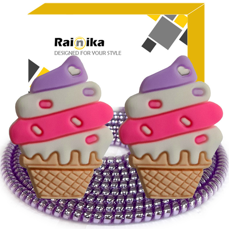 محافظ کابل رینیکا مدل Ice Cream 03 مجموعه 3 عددی