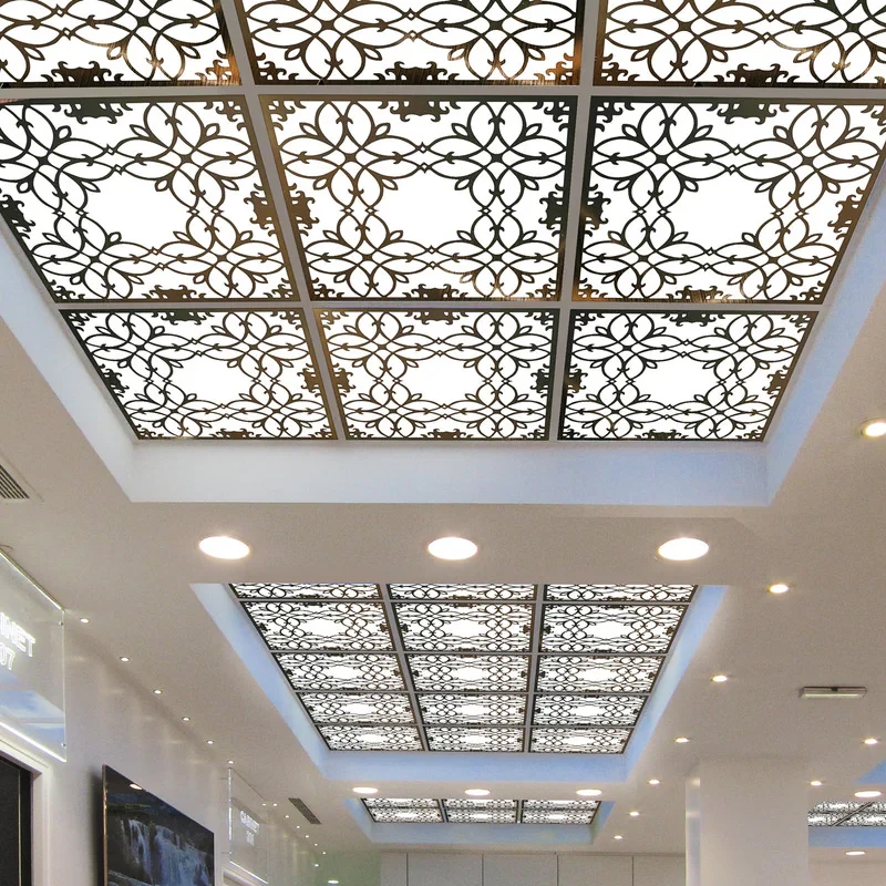 تایل سقفی آسمان مجازی بنی دکو مدل MC48 سایز 60x60 سانتی متر