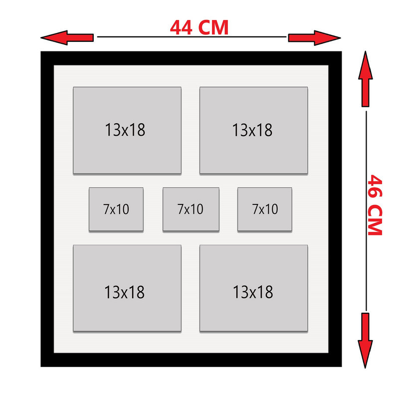 قاب عکس بکلیت مدل خانواده 4644-4.1318-3.710