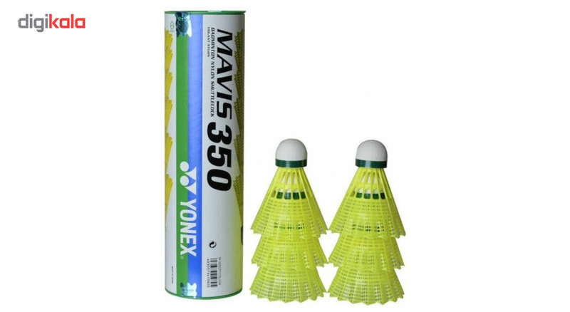 توپ بدمینتون یونکس مدل Mavis 350 بسته 6 عددی سایز 1.5