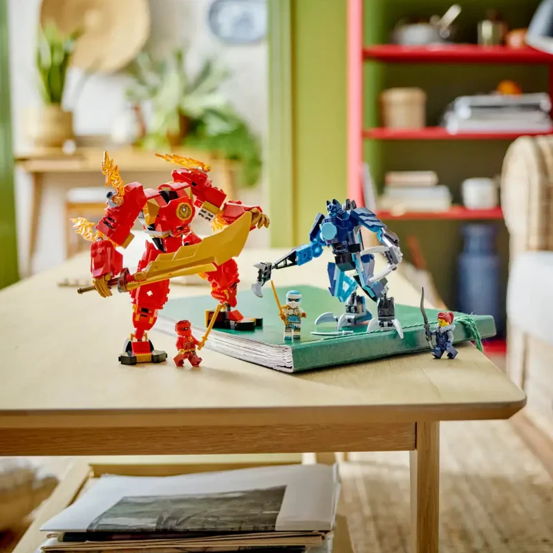 لگو سری نینجاگو مدل Kai's Elemental Fire Mech کد 71808