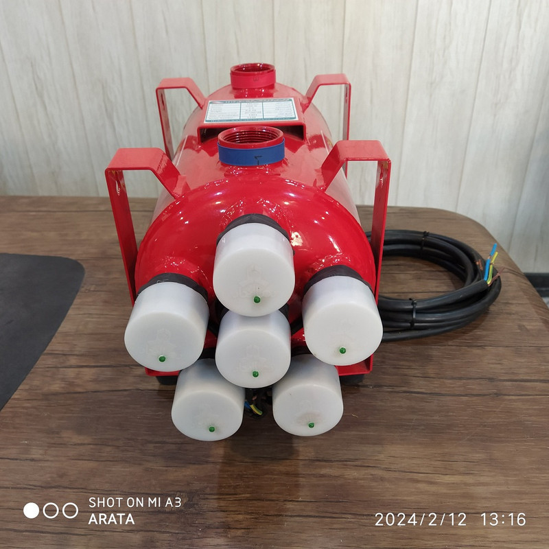 هیتر برقی استخری مدل EM612
