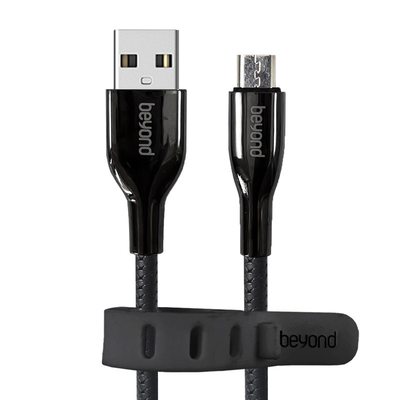 کابل تبدیل USB به MicroUSB بیاند مدل BA-578 FAST CHARGE طول 1 متر بسته ده عددی