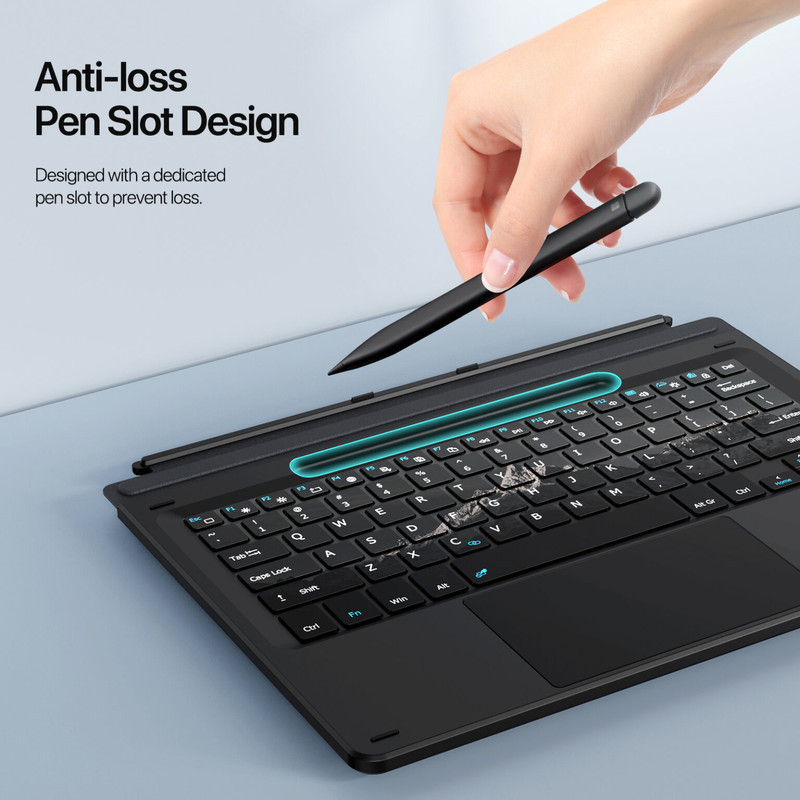 کیبورد بی‌سیم تبلت دوکس دوکیس مدل ck005 مناسب برای تبلت Surface pro X891011
