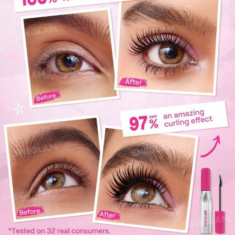 ریمل بلند‌کننده ضد آب شیگلم مدل Lashlighter Up &amp; Out