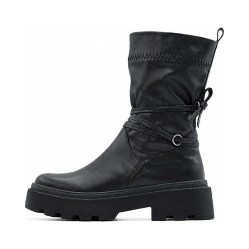 کفش نیم بوت زنانه استرج بندی مدل 0117_Boots